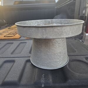 Galvanized Metal Cake Stand